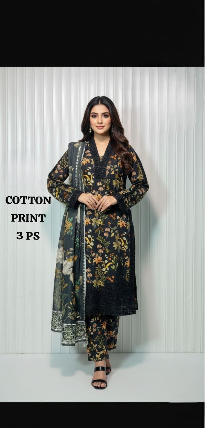 Midnight Dahlia -3-PC-Dress